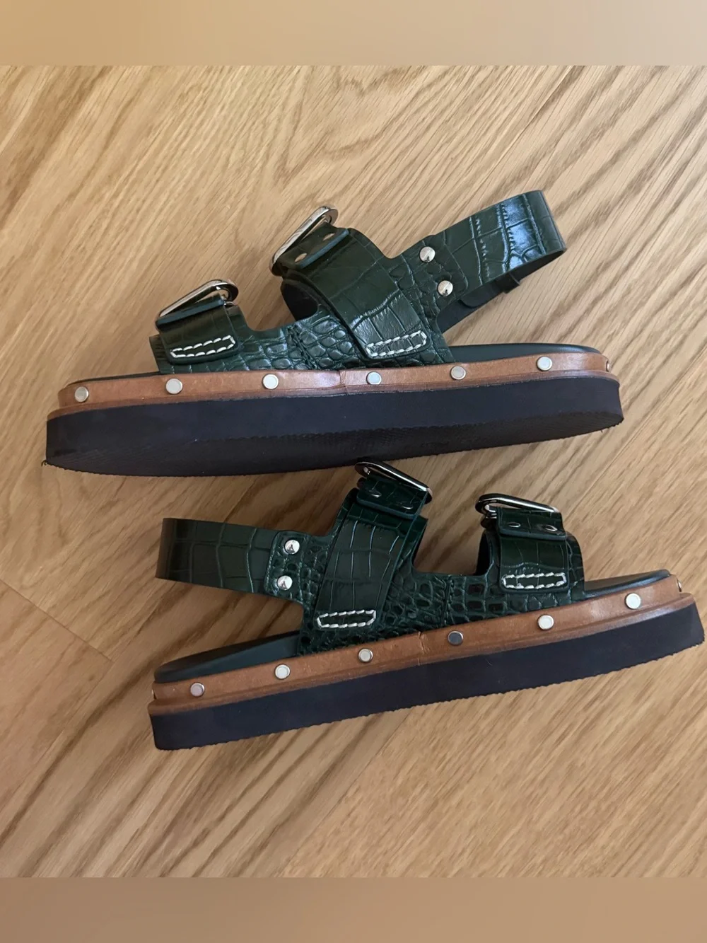 3.1 Phillip Lim Alix sandals green size 38